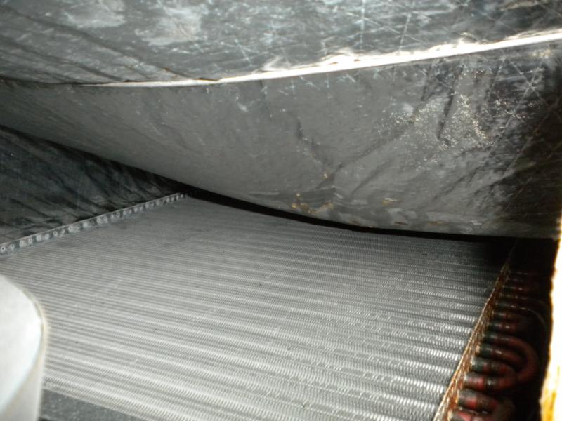 Insulation loose in Air Handler